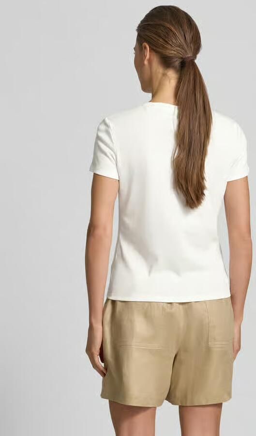 Jake*s Casual regular fit T-shirt met florale siergarnering - Foto 2