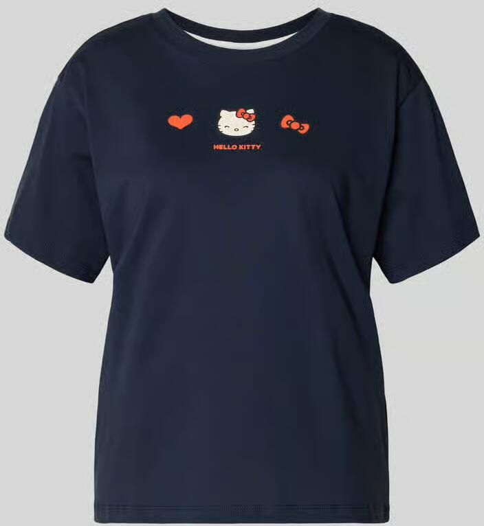 Jake*s Casual regular fit T-shirt met motiefprint - Foto 2