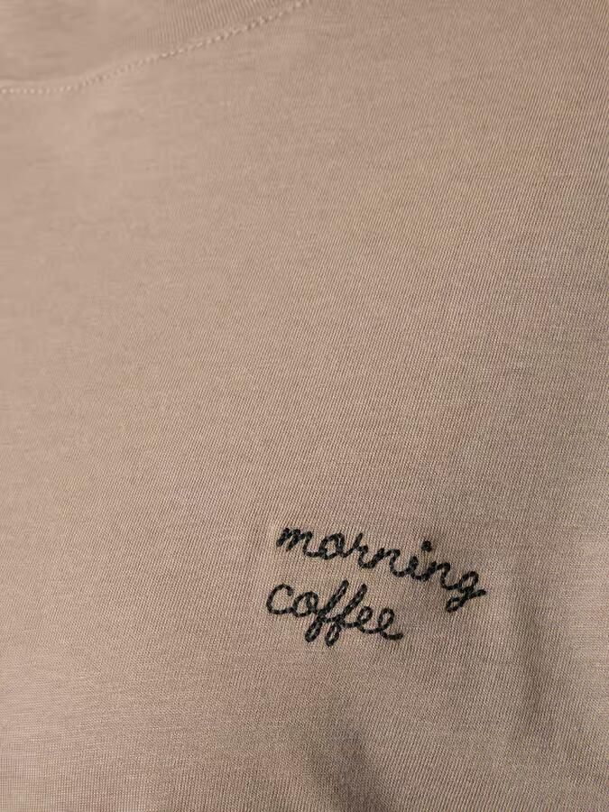 Jake*s Casual regular fit T-shirt met motiefstiksel