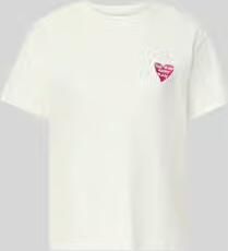 Jake*s Casual regular fit T-shirt met motiefstitching