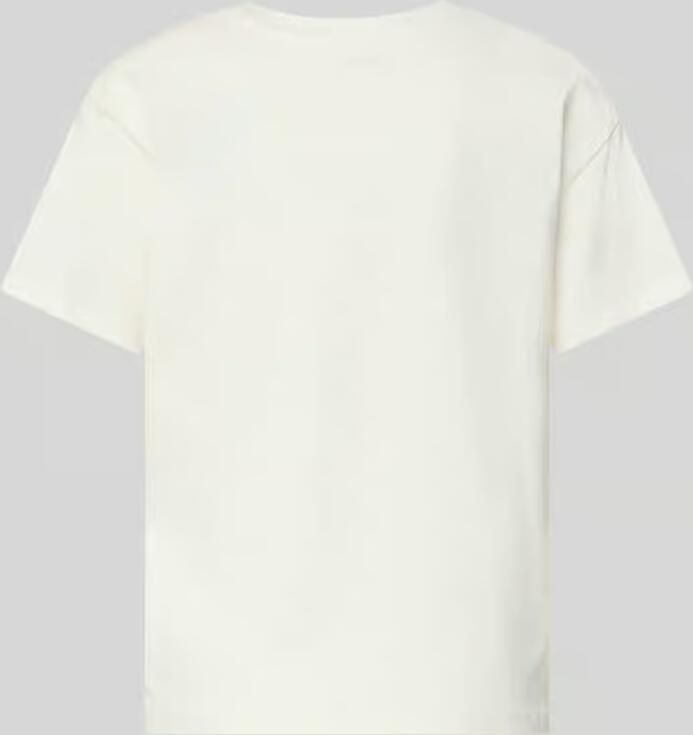 Jake*s Casual regular fit T-shirt met motiefstitching - Foto 2