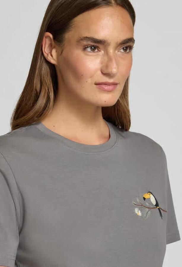 Jake*s Casual regular fit T-shirt van katoenmix