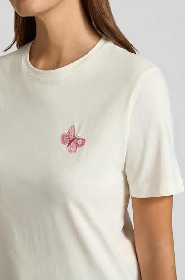 Jake*s Casual regular fit T-shirt van katoenmix