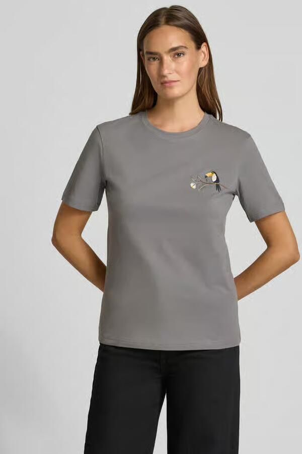 Jake*s Casual regular fit T-shirt van katoenmix - Foto 2