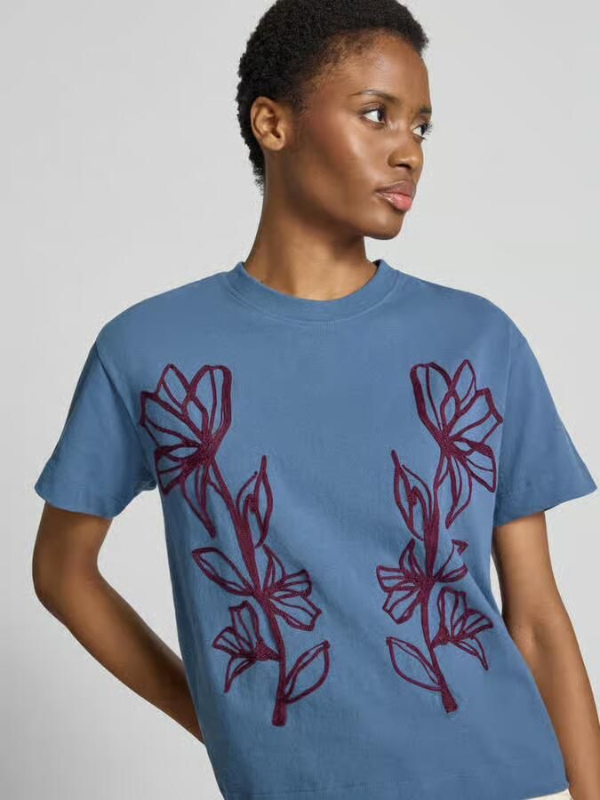 Jake*s Casual Regular fit t-shirt van puur katoen - Foto 2