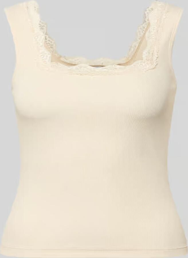 Jake*s Casual Regular fit top met kant - Foto 2