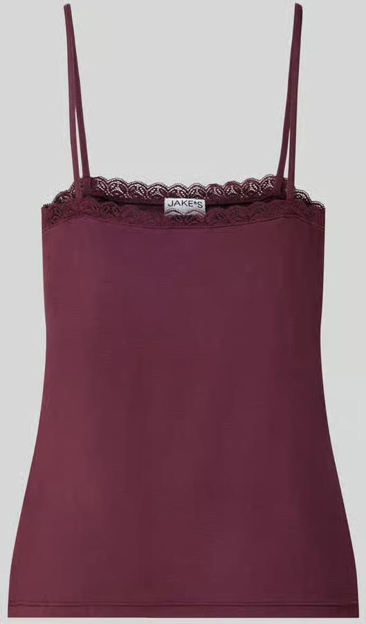 Jake*s Casual Regular fit top van modalmix