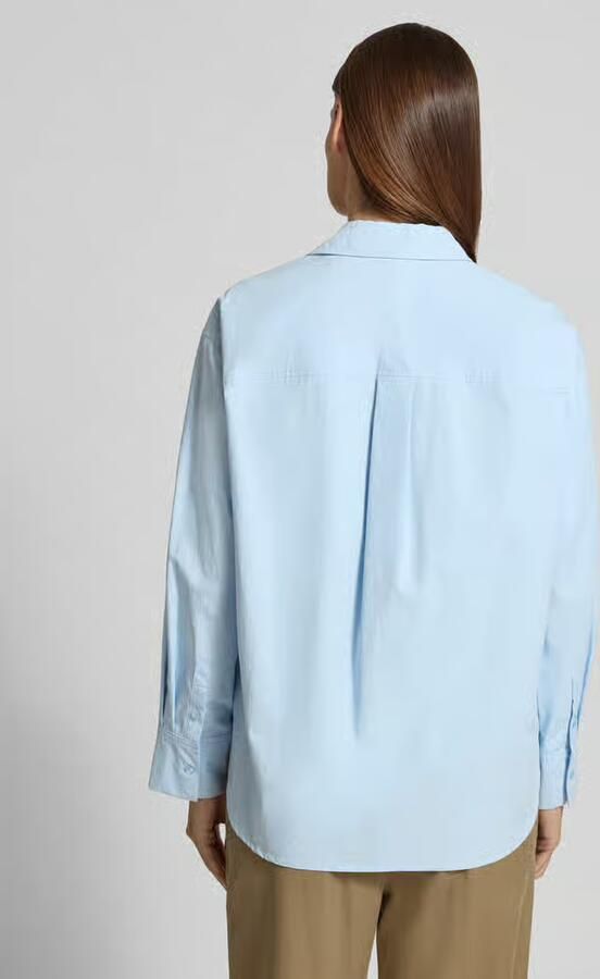 Jake*s Casual Relaxed fit blouse met borstzak - Foto 3