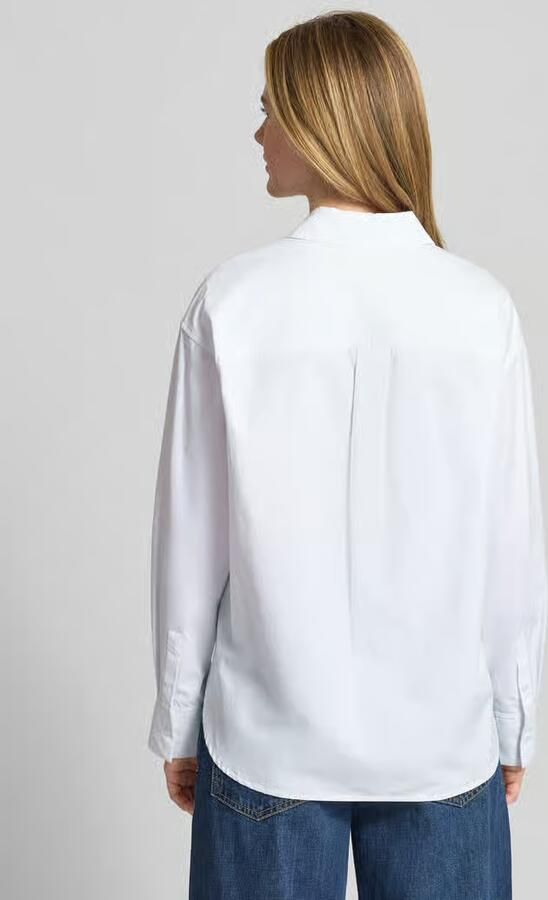 Jake*s Casual Relaxed fit blouse met borstzak - Foto 2