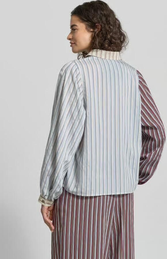 Jake*s Casual relaxed fit blouse van lyocellmix - Foto 2