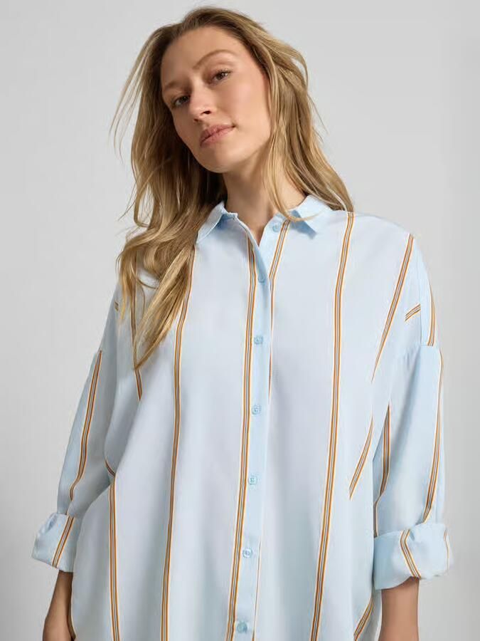 Jake*s Casual relaxed fit blouse van viscosemix