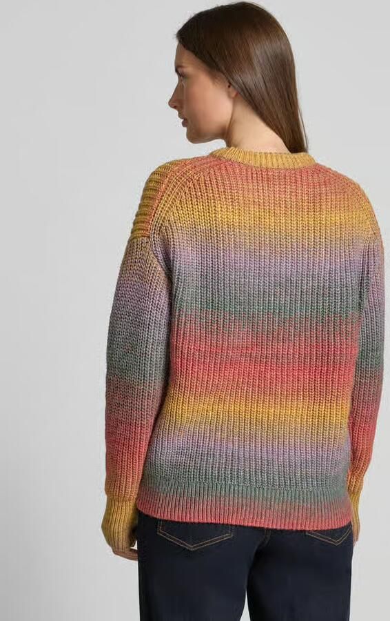 Jake*s Casual Relaxed fit gebreide pullover met wol