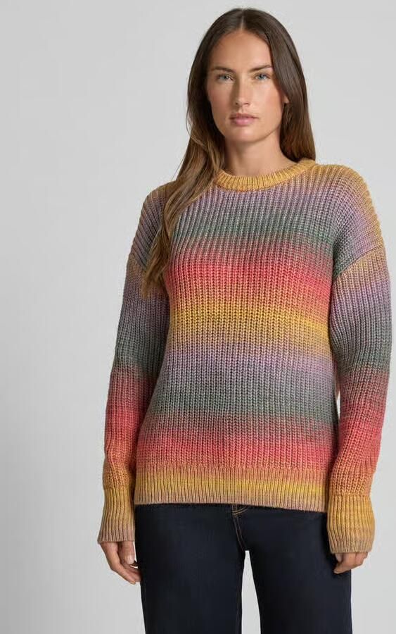 Jake*s Casual Relaxed fit gebreide pullover met wol - Foto 2
