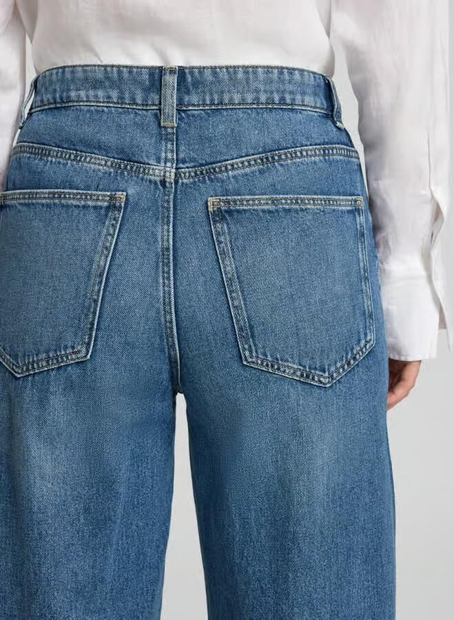 Jake*s Casual relaxed fit jeans van puur katoen - Foto 2