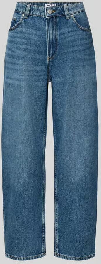 Jake*s Casual relaxed fit jeans van puur katoen