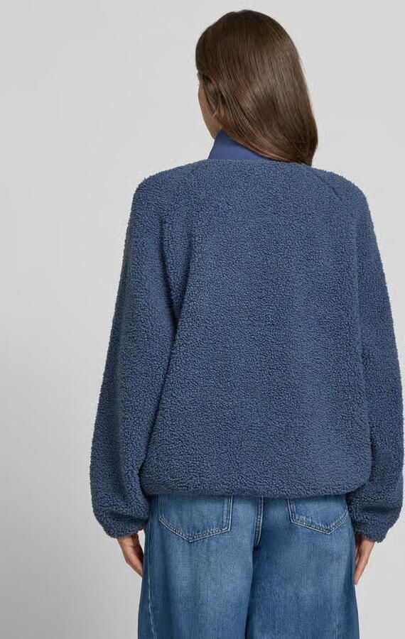 Jake*s Casual Relaxed fit sweatjack in teddystof - Foto 3