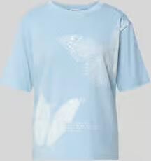 Jake*s Casual relaxed fit T-shirt met motiefprint