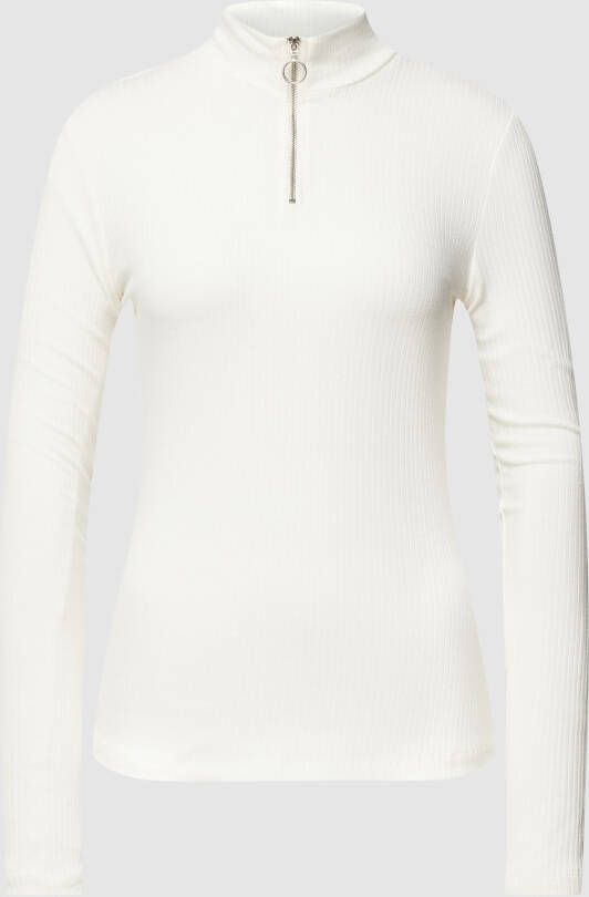 Jake*s Casual Shirt met lange mouwen en schipperskraag
