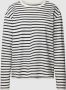 Jake*s Casual Shirt met lange mouwen en streepmotief - Thumbnail 1