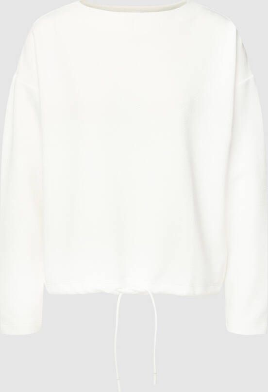Jake*s Casual Shirt met lange mouwen en structuurmotief