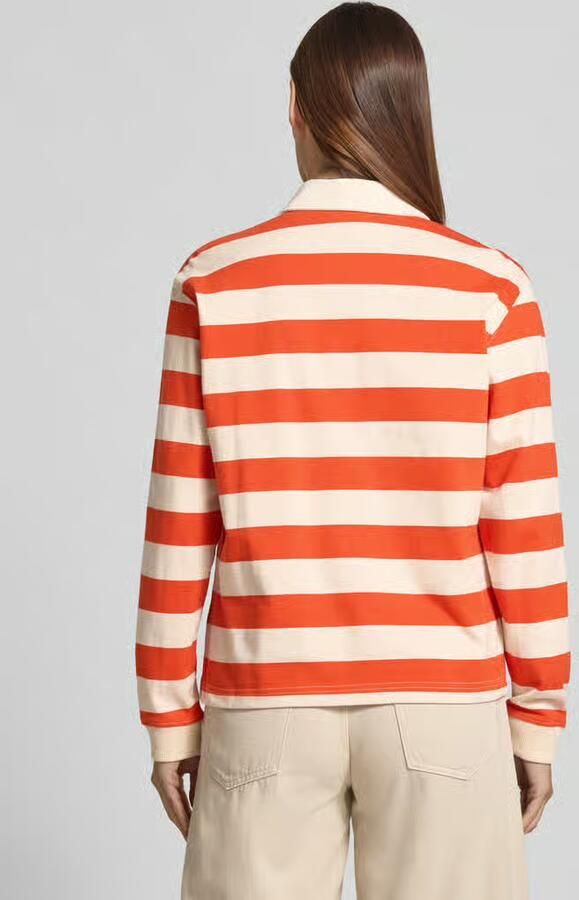 Jake*s Casual Shirt met lange mouwen met labelstitching