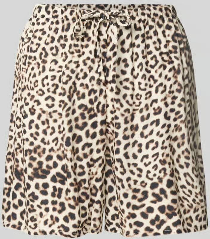 Jake*s Casual Short van viscose met elastische band - Foto 2