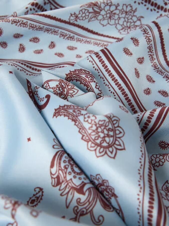 Jake*s Casual Sjaal met all-over paisleyprint