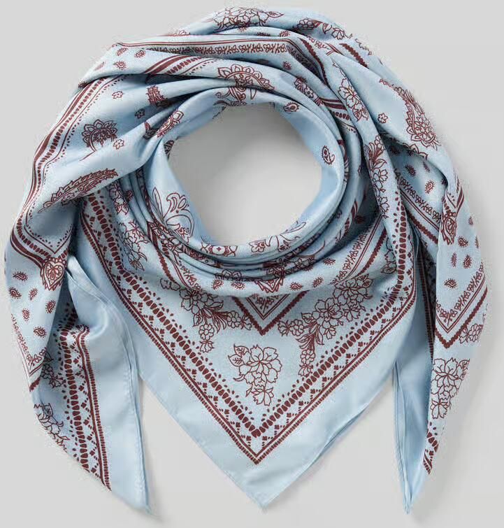 Jake*s Casual Sjaal met all-over paisleyprint - Foto 2