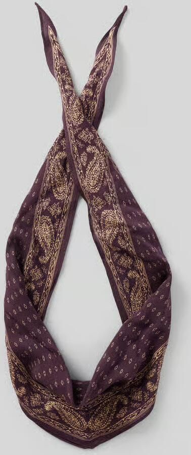 Jake*s Casual Sjaal van pure viscose met all-over paisleydessin - Foto 2