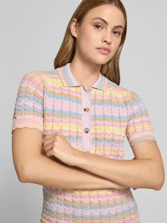 Jake*s Casual slim fit midi-jurk in breilook