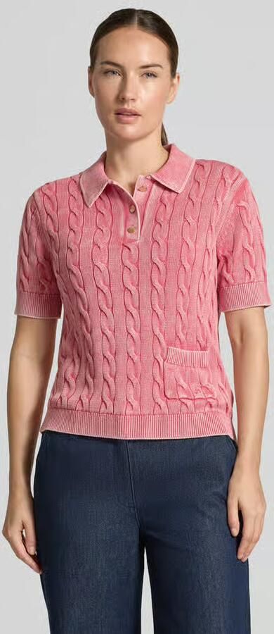 Jake*s Casual slim fit poloshirt van puur katoen - Foto 3