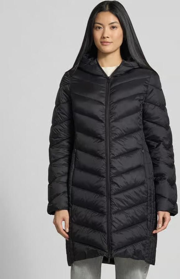 Jake*s Casual Slim Fit Puffer Coat met gestikte naden - Foto 2