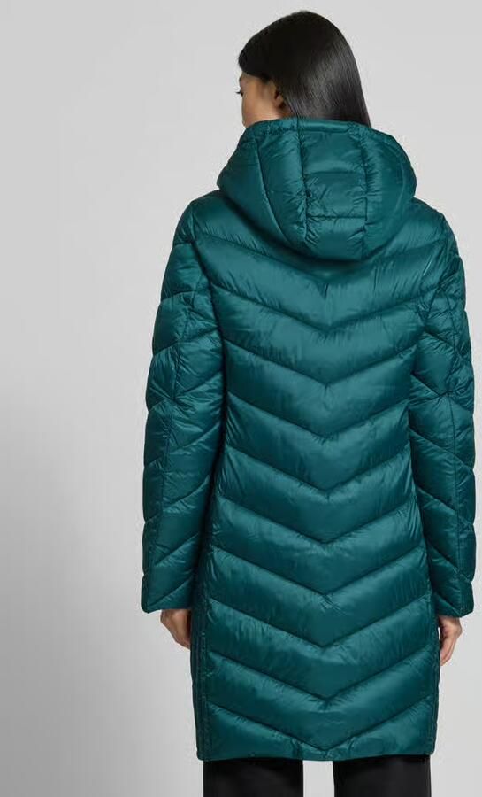 Jake*s Casual Slim Fit Puffer Coat met gestikte naden - Foto 3