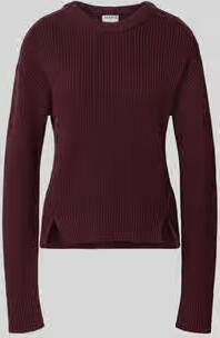 Jake*s Casual Slim Fit pullover van puur katoen