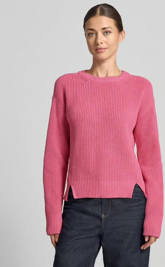 Jake*s Casual Slim Fit pullover van puur katoen - Foto 2