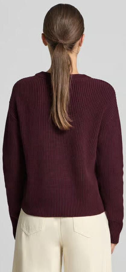 Jake*s Casual Slim Fit pullover van puur katoen - Foto 3