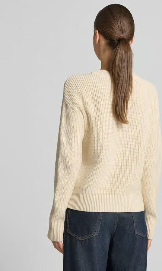 Jake*s Casual Slim Fit pullover van puur katoen - Foto 3