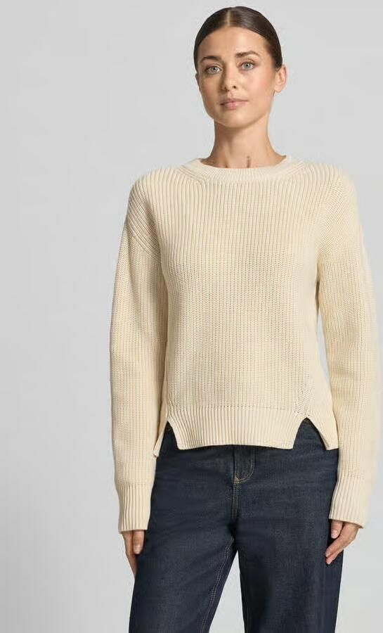 Jake*s Casual Slim Fit pullover van puur katoen - Foto 2