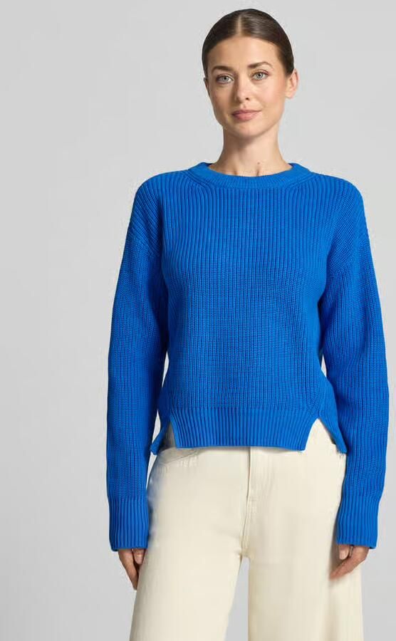 Jake*s Casual Slim Fit pullover van puur katoen - Foto 3