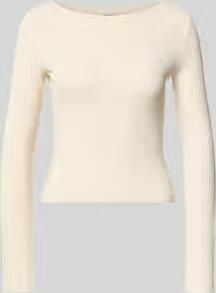 Jake*s Casual slim fit shirt met lange mouwen van katoenmix