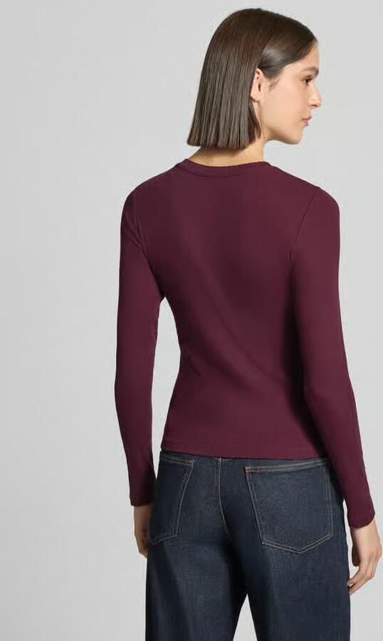 Jake*s Casual slim fit shirt met lange mouwen van katoenmix - Foto 3