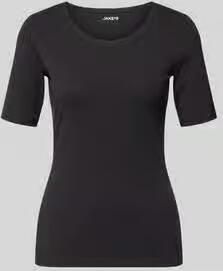 Jake*s Casual slim fit T-shirt van puur katoen