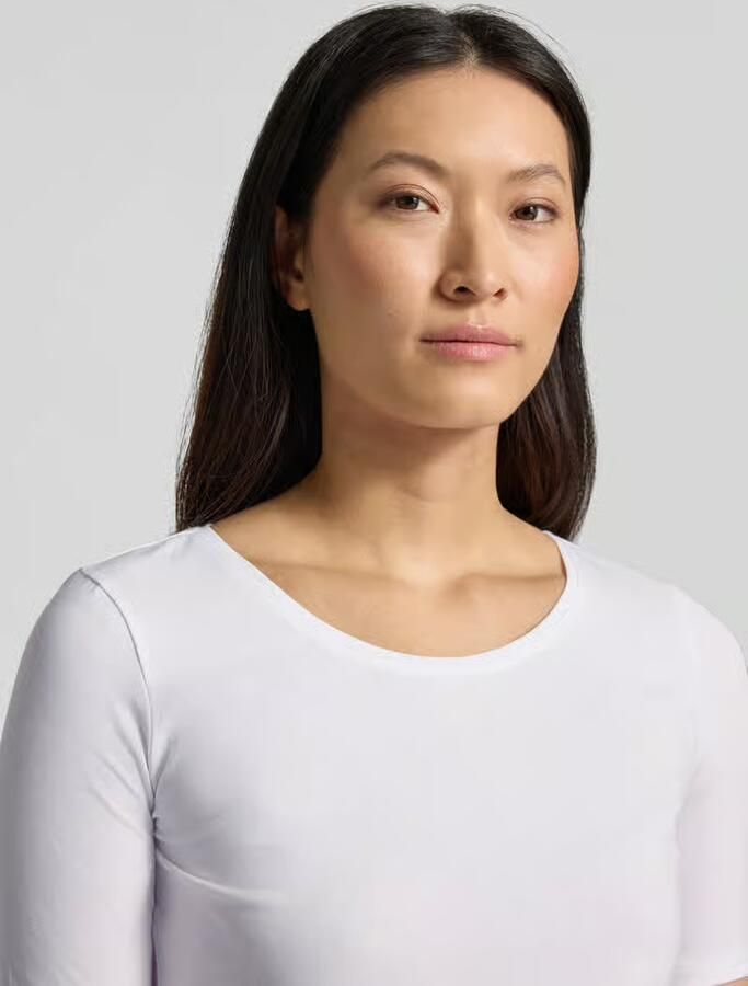 Jake*s Casual slim fit T-shirt van puur katoen