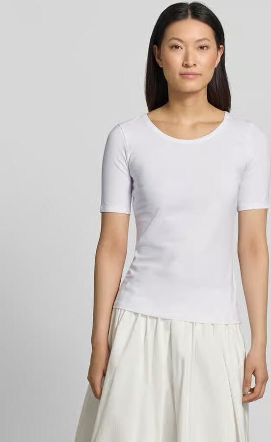 Jake*s Casual slim fit T-shirt van puur katoen - Foto 2