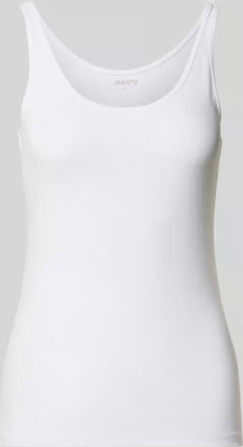 Jake*s Casual slim fit top met ronde hals - Foto 2