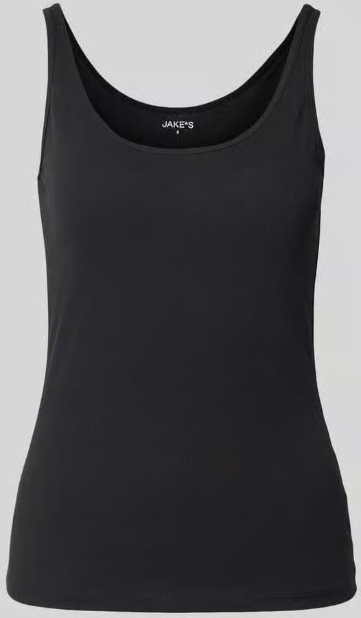 Jake*s Casual slim fit top met ronde hals - Foto 2