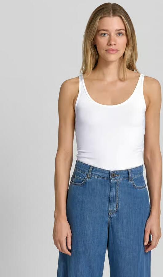 Jake*s Casual slim fit top met ronde hals - Foto 2