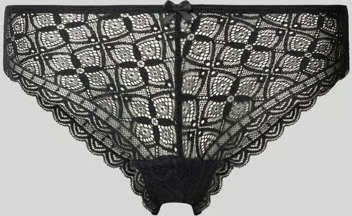 Jake*s Casual Slip met kant en strik