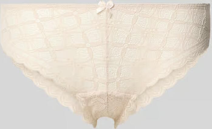 Jake*s Casual Slip met kant en strik