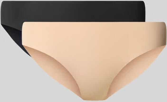 Jake*s Casual Slip met label in reliëf in set van 2